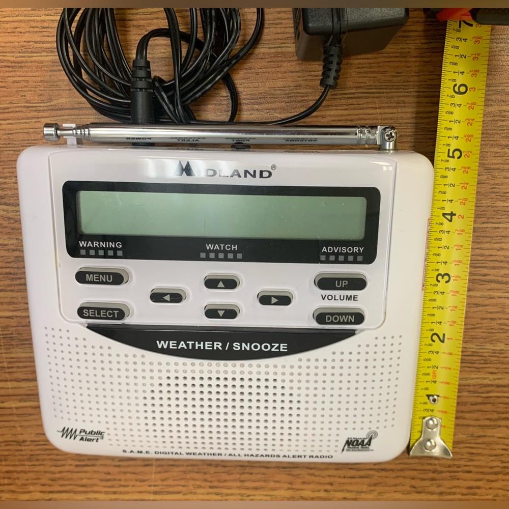 Midland WR120 NOAA Emergency Weather Alert Radio